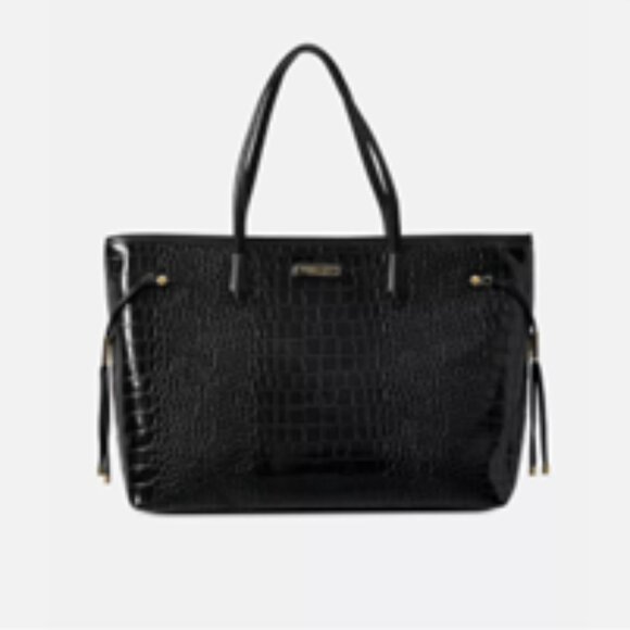 VS Bond Street London black croc tote - Picture 15 of 16